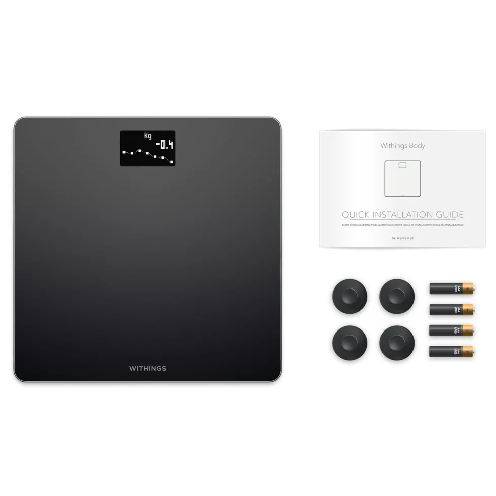 Withings Body Personvekt med wifi Svart