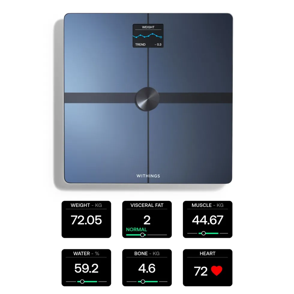 Withings Body Smart Personvekt med wifi Svart