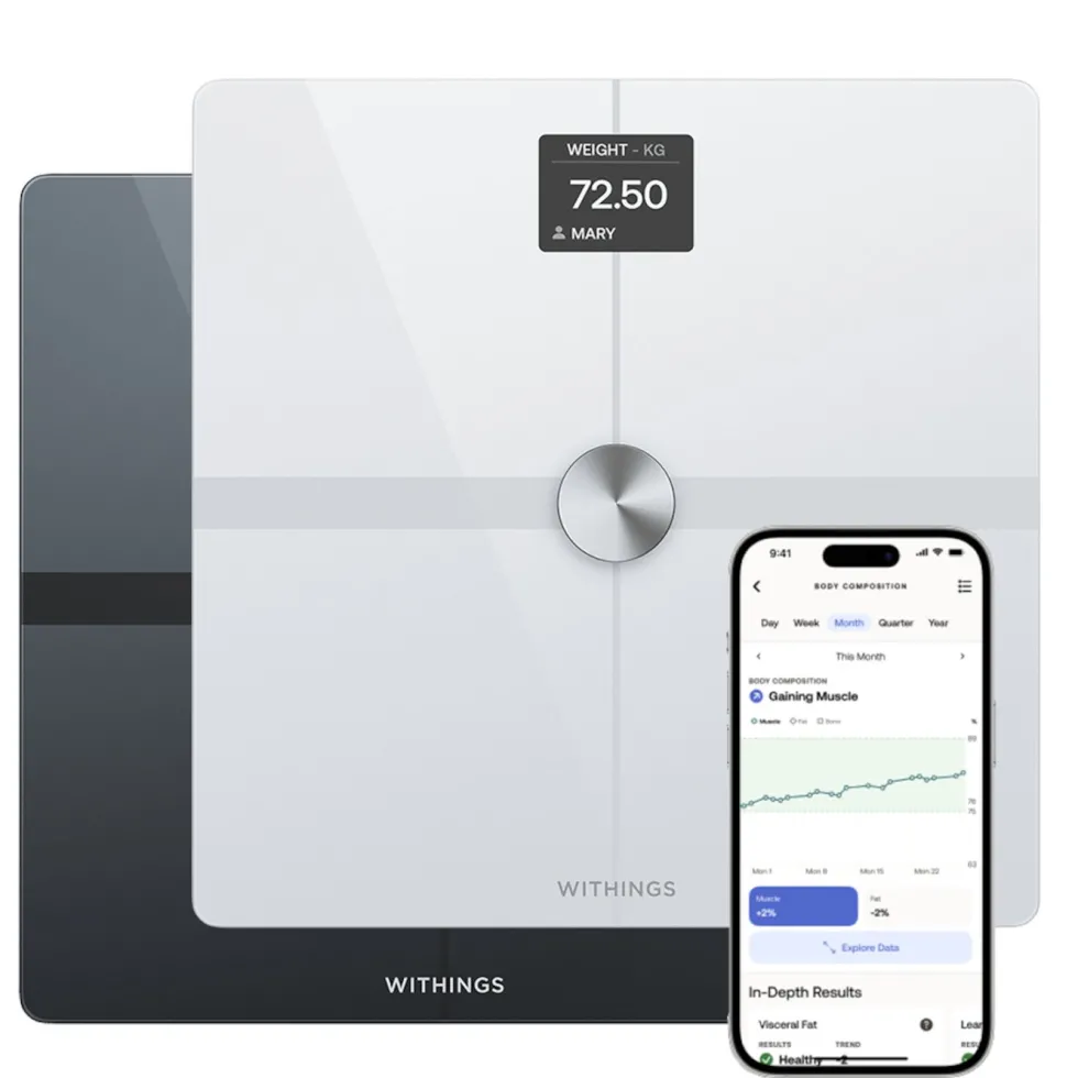 Withings Body Smart Personvekt med wifi Svart