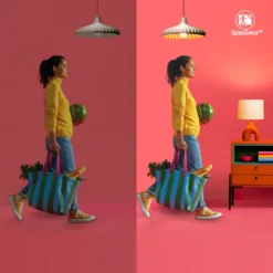 WiZ Amber Filament G200 Smart LED-pære E27 390 lm