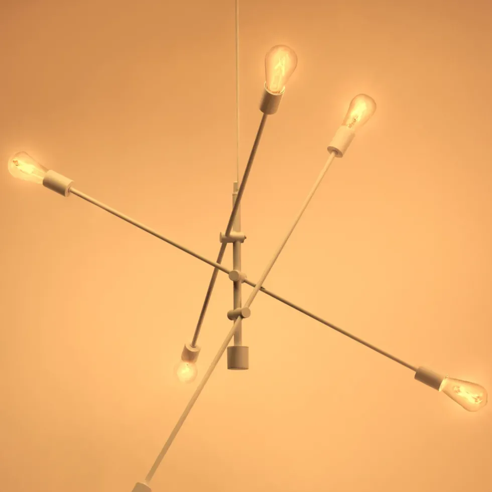 WiZ Amber Filament G200 Smart LED-pære E27 390 lm