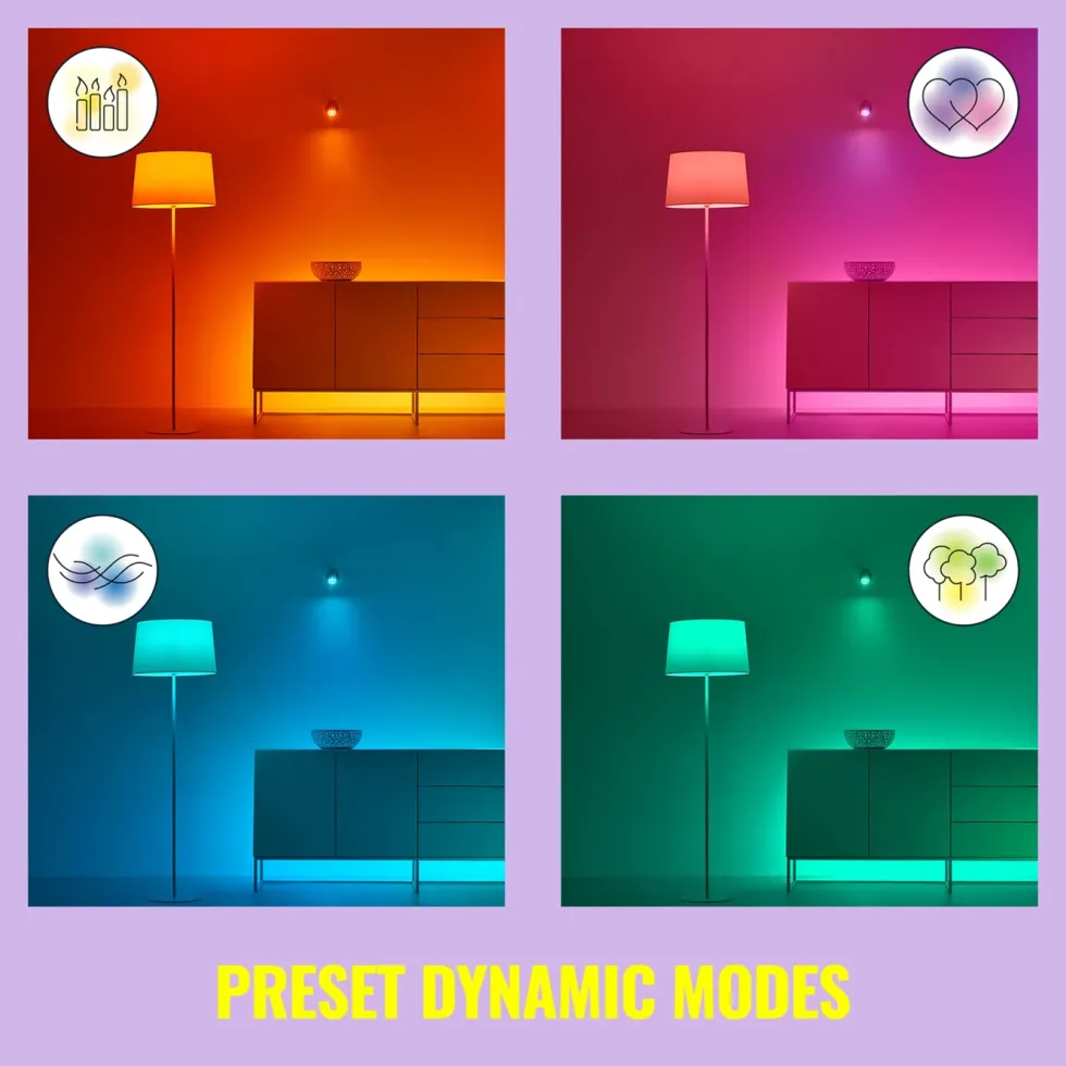 WiZ Color G95 Smart LED-pære E27 1055 lm