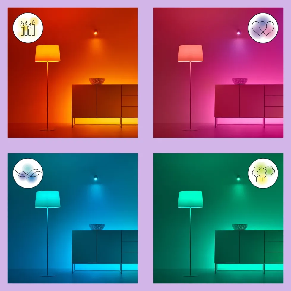 WiZ Color Smart LED-pære GU10 345 lm