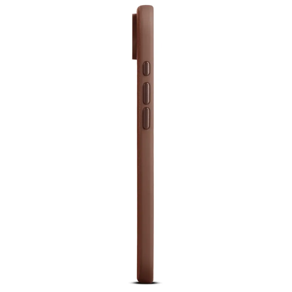 WOOLNUT Skinnetui for iPhone Air Cognac