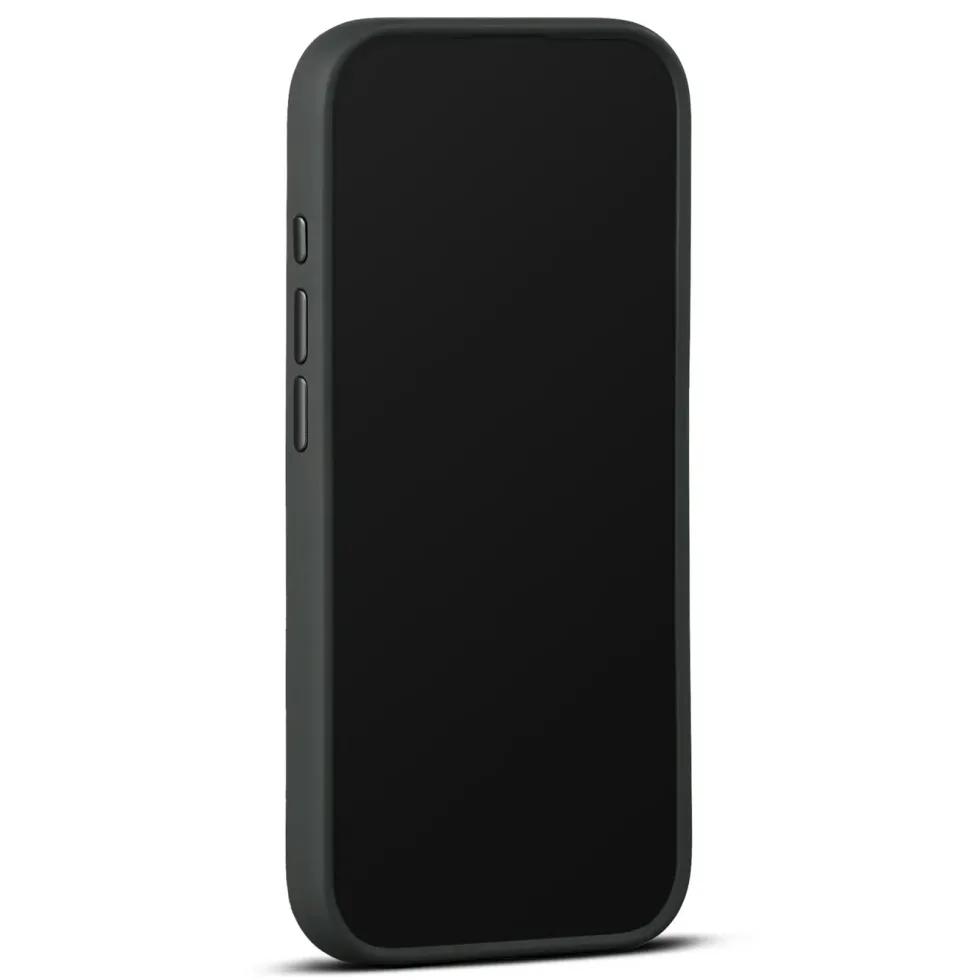 WOOLNUT Skinnetui for iPhone 17 Svart