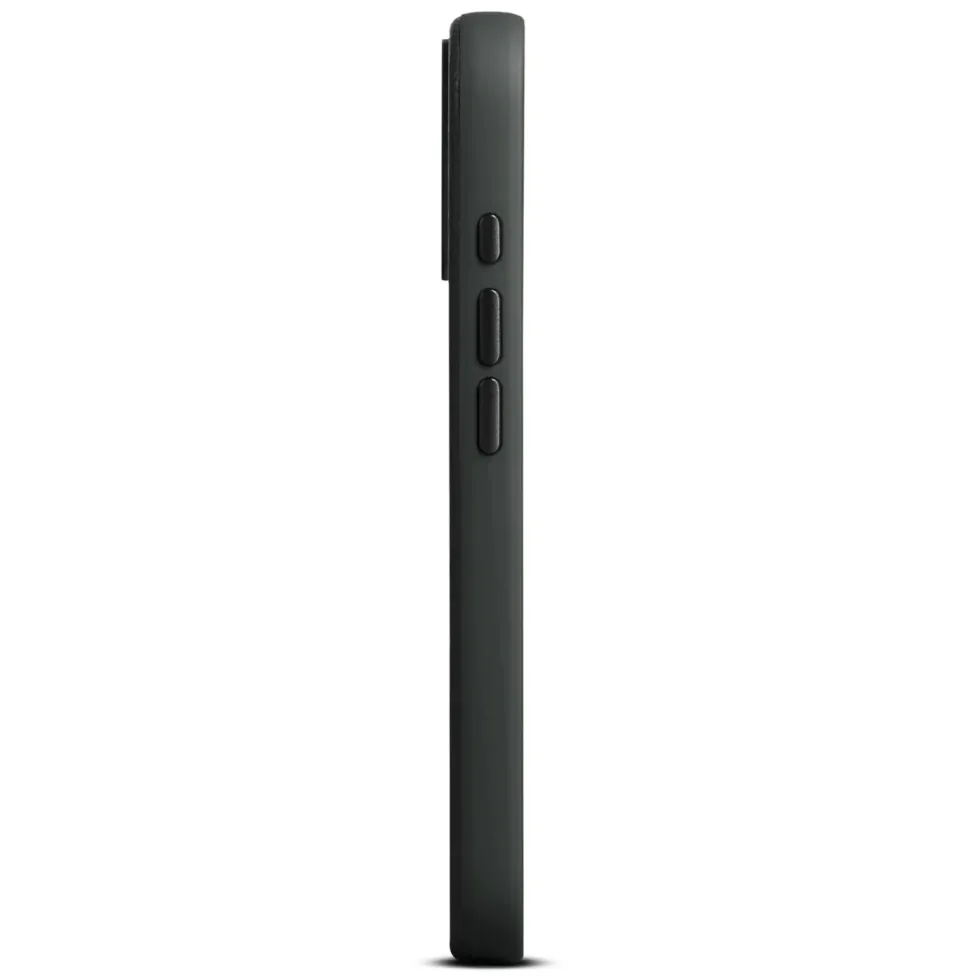 WOOLNUT Skinnetui for iPhone 17 Svart