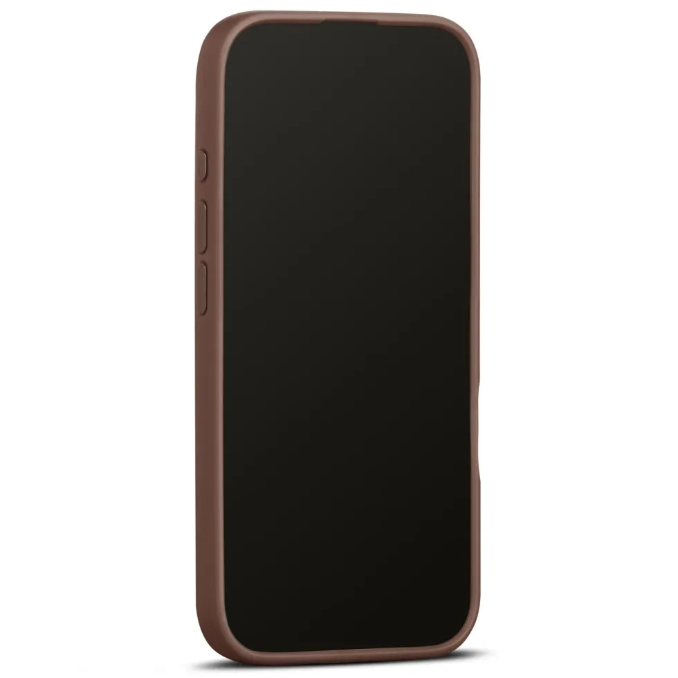 WOOLNUT Skinnetui for iPhone 16 Pro Cognac