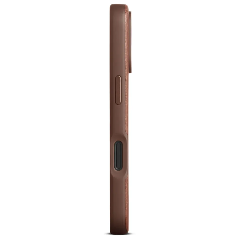 WOOLNUT Skinnetui for iPhone 16 Pro Cognac