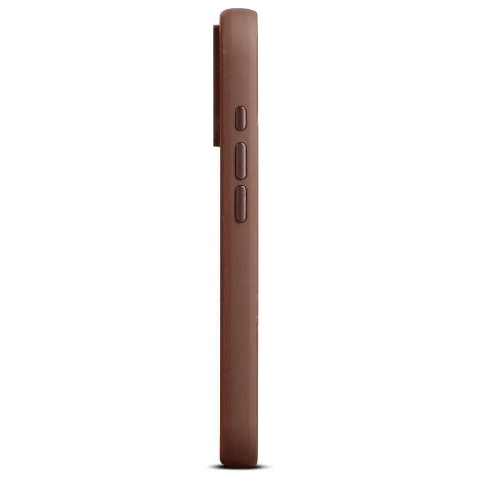 WOOLNUT Skinnetui for iPhone 17 Pro Cognac