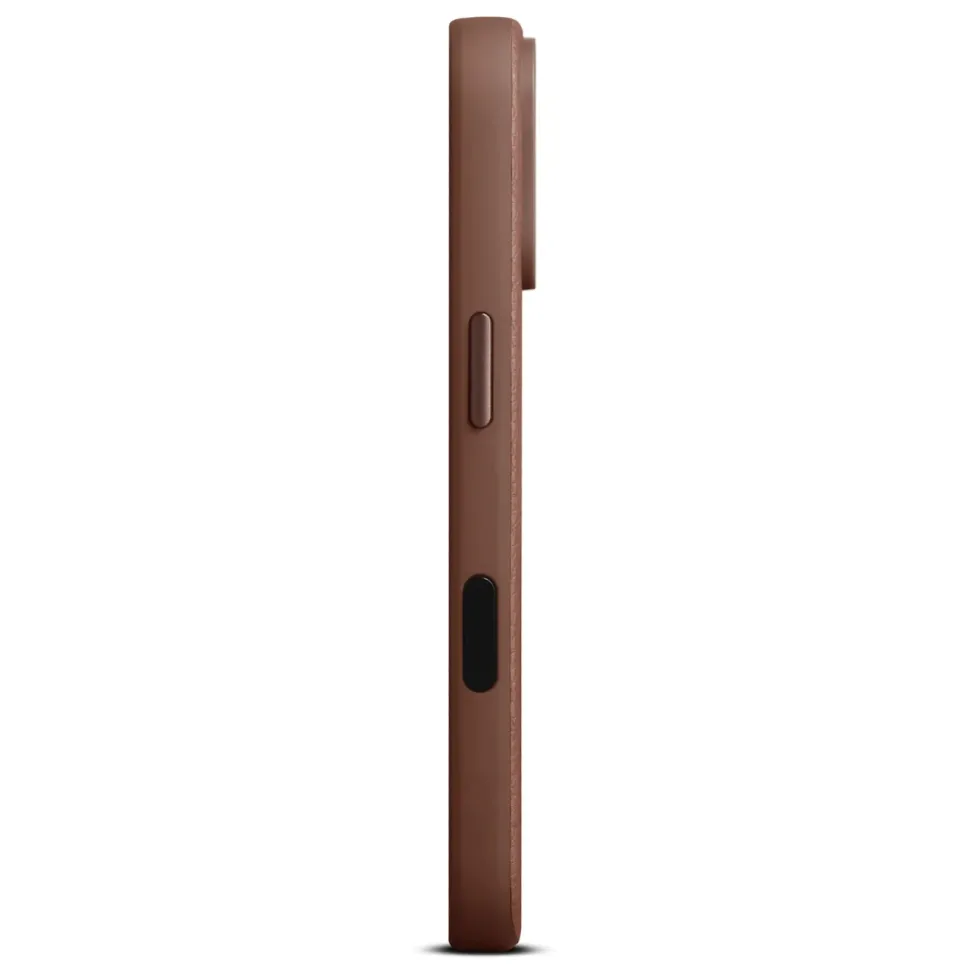 WOOLNUT Skinnetui for iPhone 17 Pro Cognac