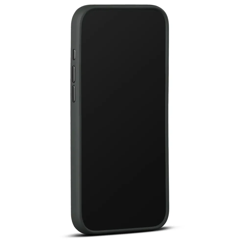 WOOLNUT Skinnetui for iPhone 17 Pro Max Svart