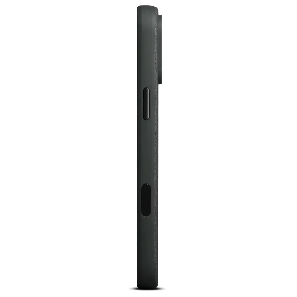 WOOLNUT Skinnetui for iPhone 17 Pro Max Svart