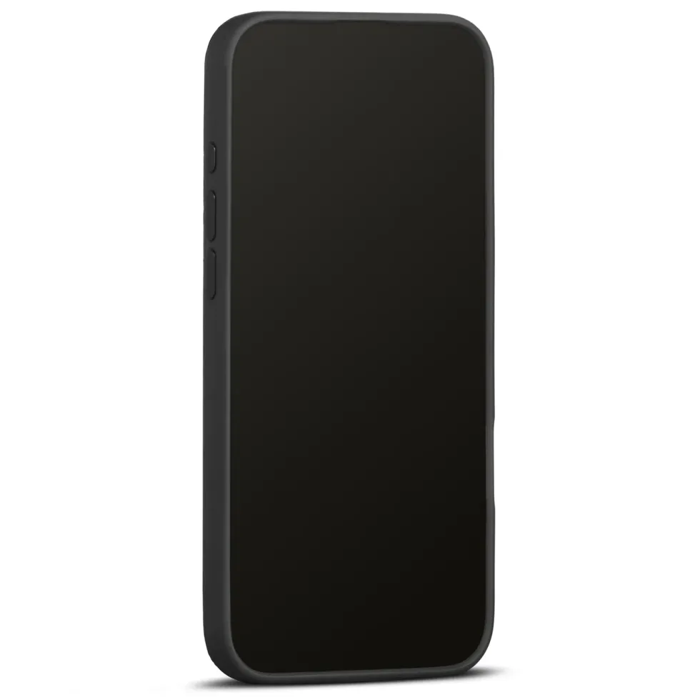 WOOLNUT Skinnetui for iPhone 16 Pro Max Svart
