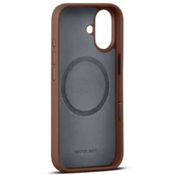 WOOLNUT Skinnetui for iPhone 17 Cognac