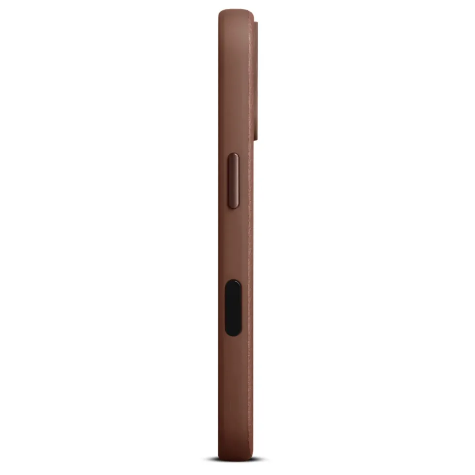 WOOLNUT Skinnetui for iPhone 17 Cognac