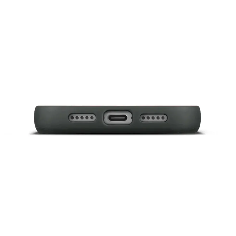 WOOLNUT Skinnetui for iPhone 17 Pro Svart
