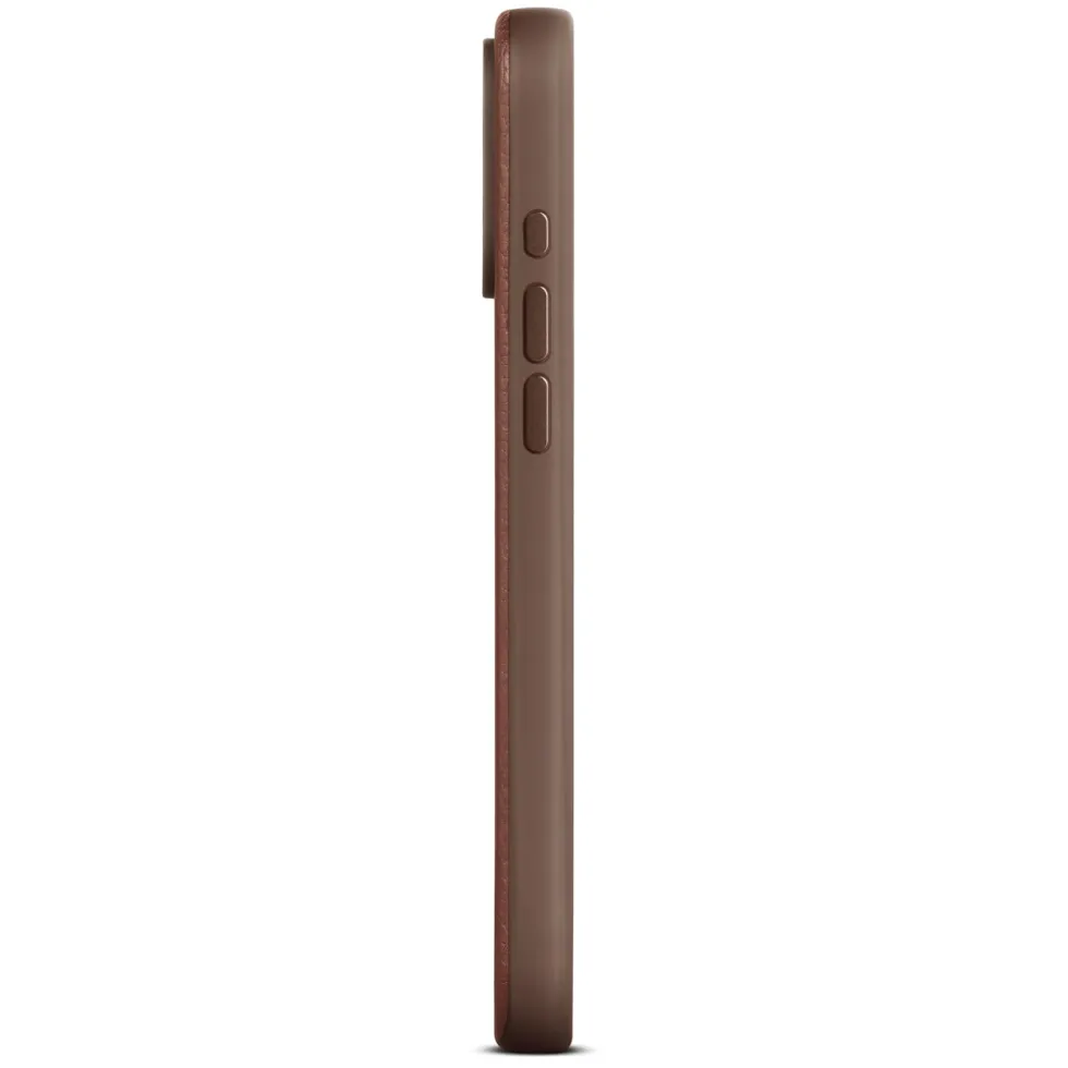 WOOLNUT Skinnetui for iPhone 16 Pro Max Cognac