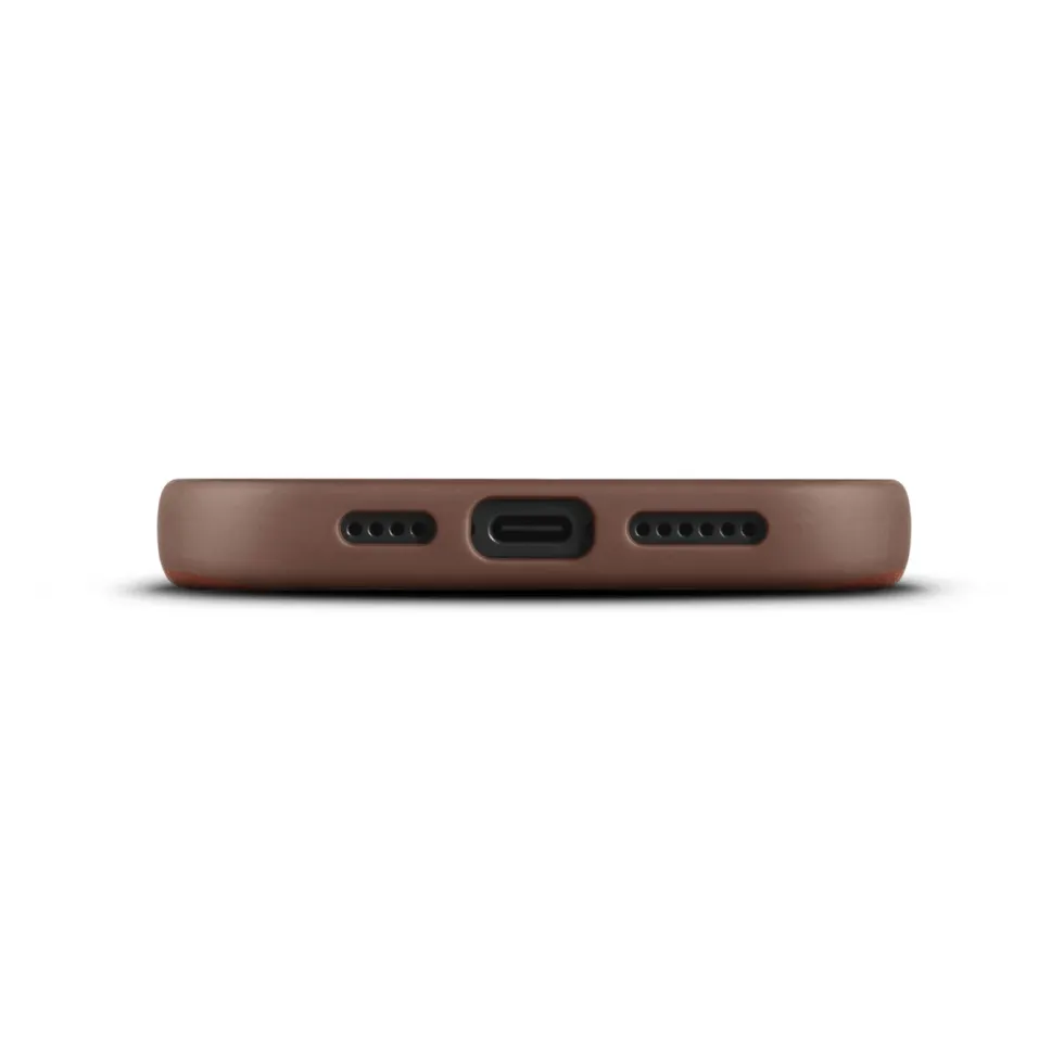 WOOLNUT Skinnetui for iPhone 16 Pro Max Cognac