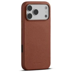 WOOLNUT Skinnetui for iPhone 17 Pro Max Cognac