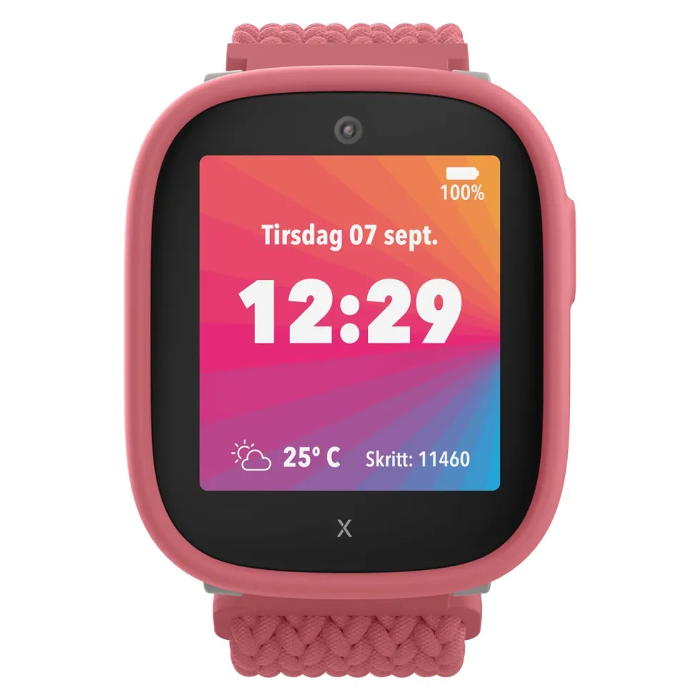 Xplora X6Play (Gen. 2) GPS-klokke med telefon for barn Rosa