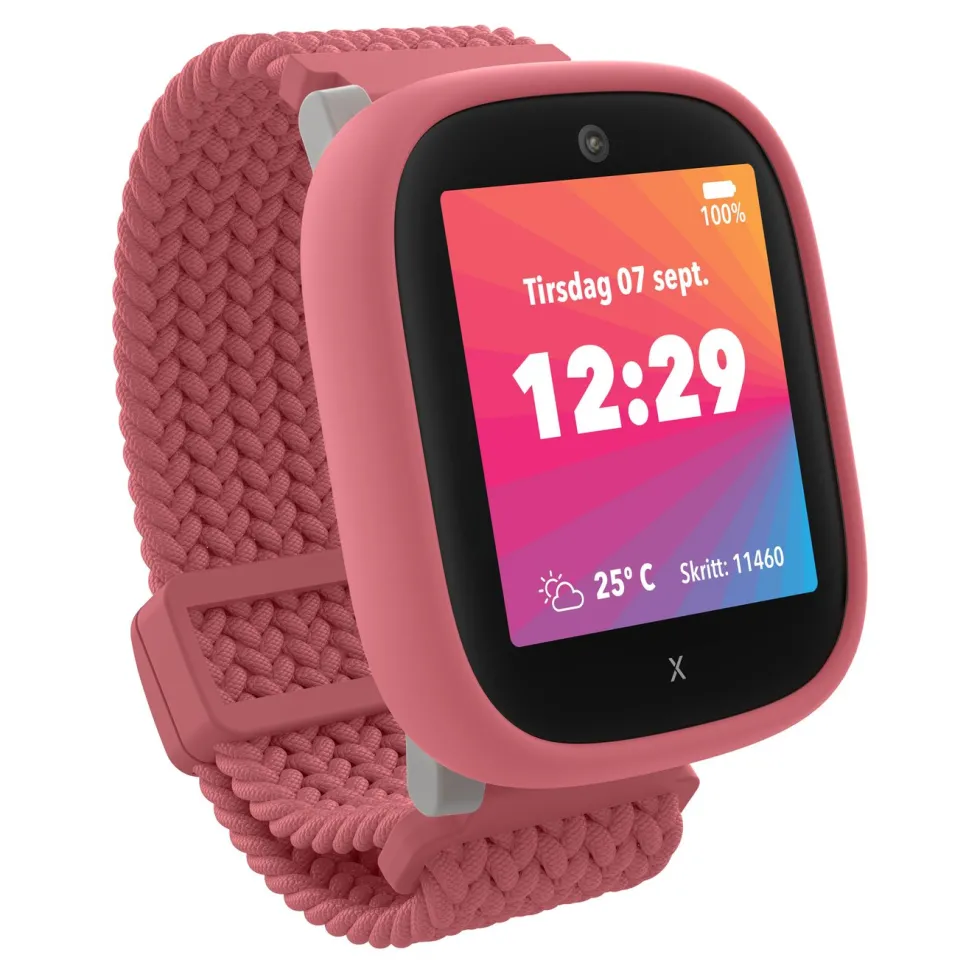 Xplora X6Play (Gen. 2) GPS-klokke med telefon for barn Rosa