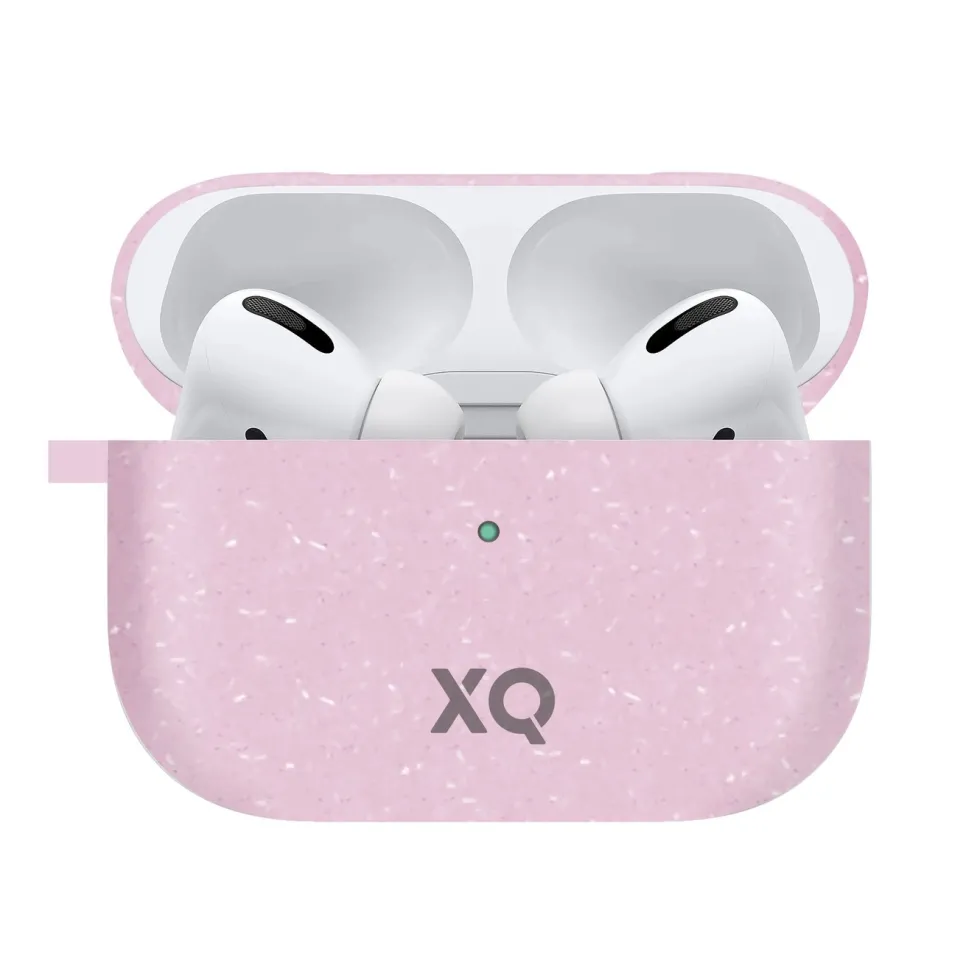 Xqisit Komposterbart etui for Airpods Pro (Gen 1, 2019) Rosa