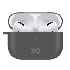 Xqisit Komposterbart etui for Airpods Pro (Gen 1, 2019) Svart