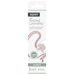 Xqisit Phone Strap Universal mobilreim for mobildeksler Rosa