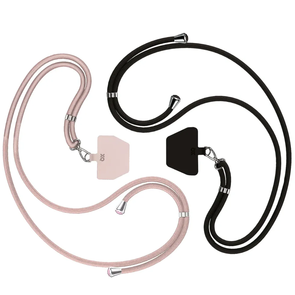 Xqisit Phone Strap Universal mobilreim for mobildeksler Rosa