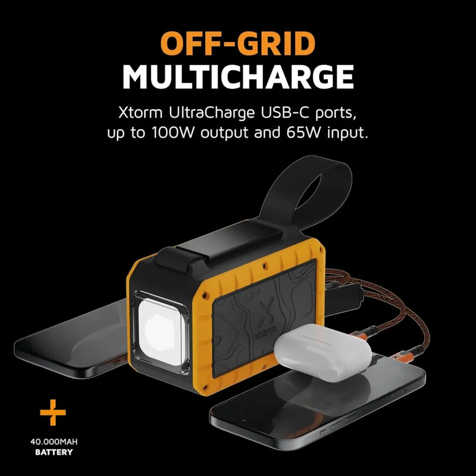 Xtorm Rugged XR204 Flashlight Powerbank 40 000 mAh