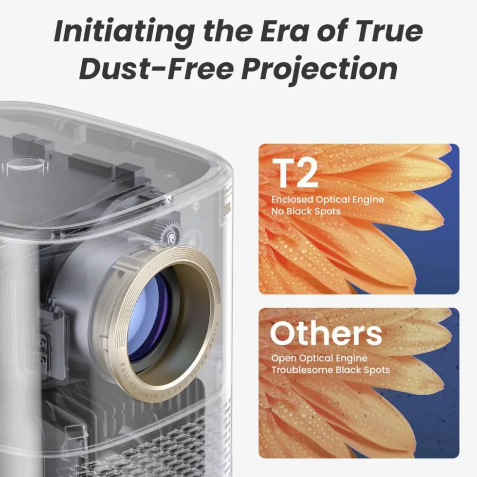 Yaber T2 Plus Bærbar Full HD-projektor
