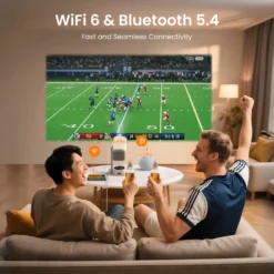 Yaber T1 Pro bærbar Full HD-projektor med innebygde strømmetjenester