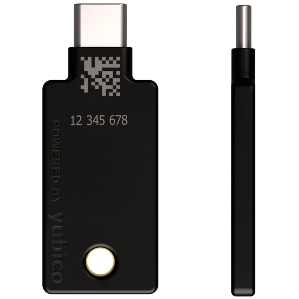Yubico YubiKey 5C NFC Sikkerhetsnøkkel med USB-C