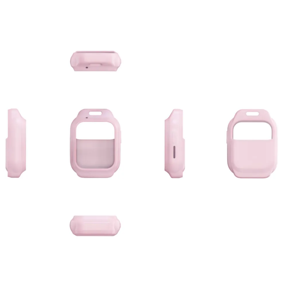 ZTE Klokkebeskyttelse med halsreim for Watch K2 og K2 Pro Rosa