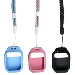 ZTE Klokkebeskyttelse med halsreim for Watch K2 og K2 Pro Rosa